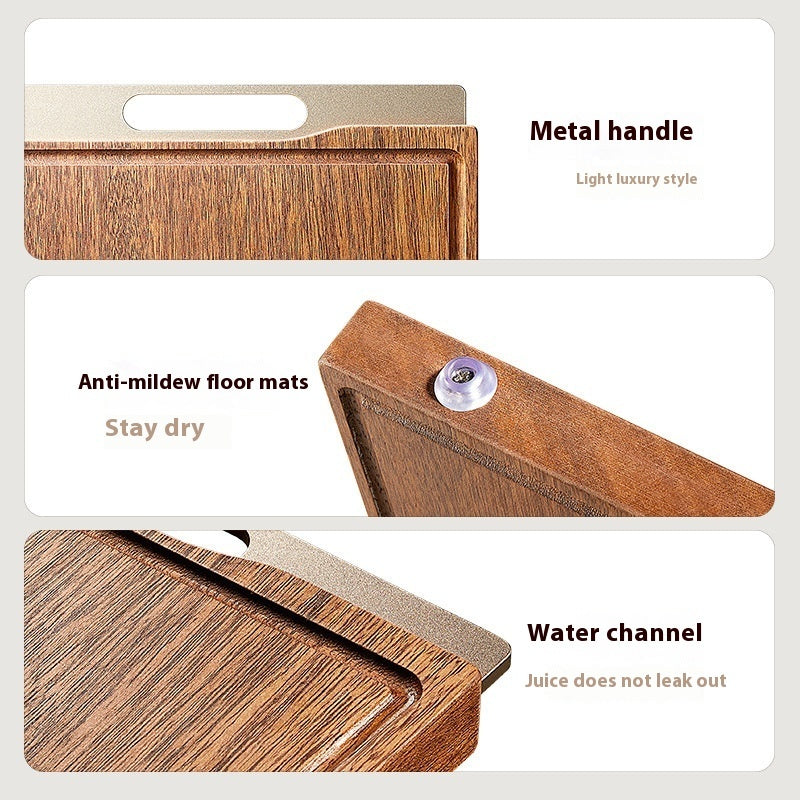 Solid Wood Cutting Board Anti-mildew Antibacterial