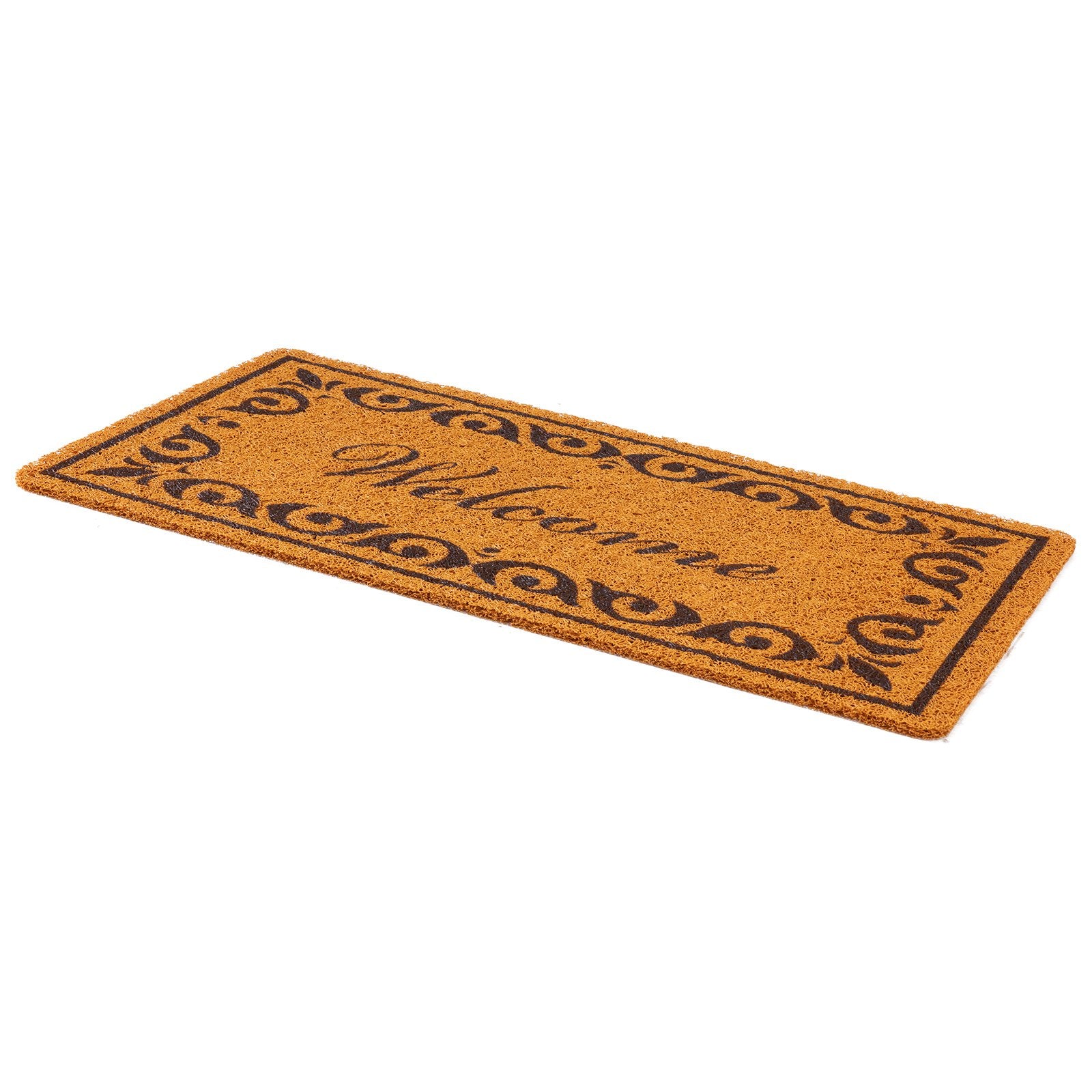 Welcome Doormat For Outdoor Entrance, 29.5" X 17" All-Weather Entryway Mat With Non-Slip Backing, Easy-to-Clean Front Door, Garage, Backyard, Patio